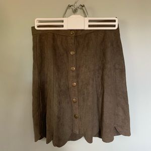Olive skirt - S